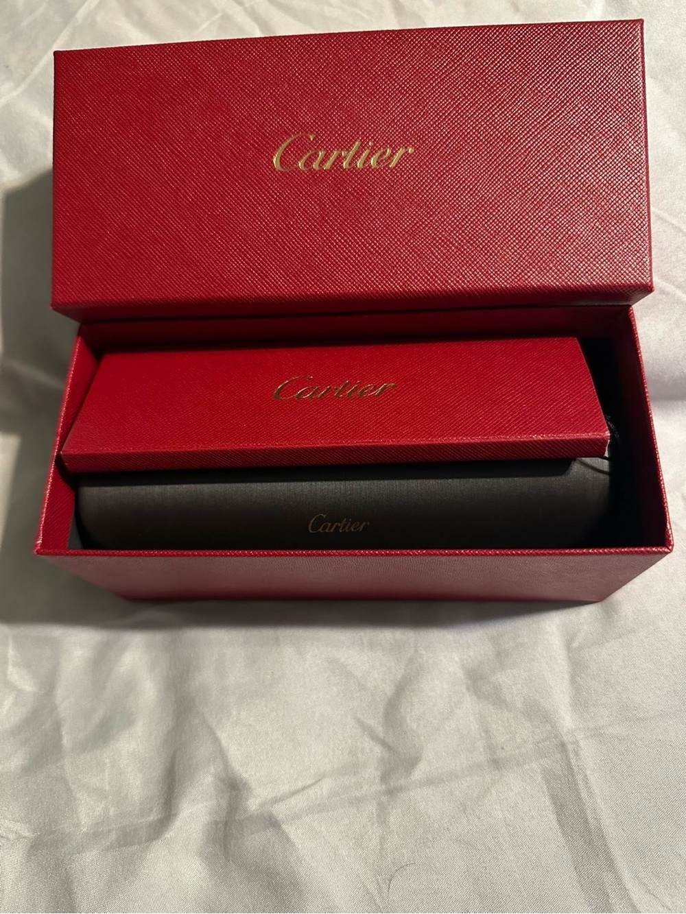 CARTIER Pilot Brown Lens Ruthenium Gold 61-16-135MM Men's Sunglasses CT0038S 008